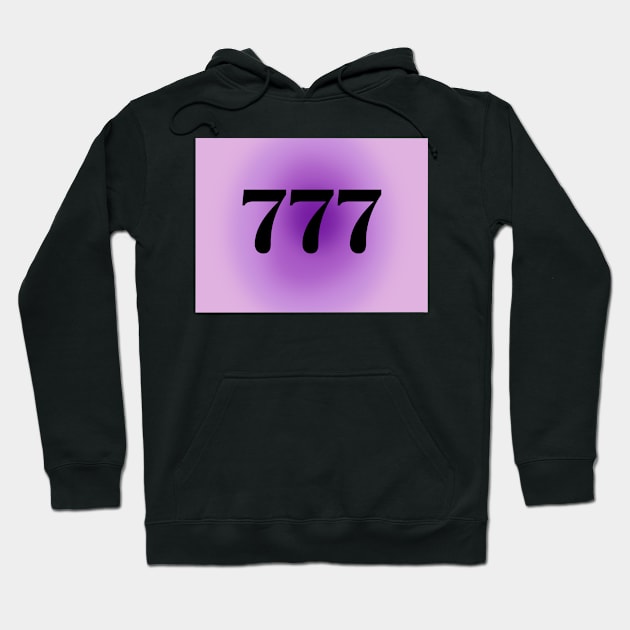 777 Angel Numbers Hoodie by gdm123